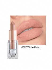 HANDAIYAN Matte Velvet Finish Crystal Square Tube Lipstick, Nude Bean Sand Shade Lip Gloss, Long Lasting Non-Transfer Lip Liner, Cosmetics, Face Paint For Women, Ideal For Y2K Fancy Fashion Looks, Matte Long Lasting Lip Gloss For Daily & Party Makeup - 07 Terra Rose - 查看 10