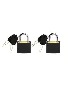 Multi-Color Mini Padlocks, Colorful Key Small Padlocks, Portable Security Locks, Suitable For Lockers, Luggage, School, Gym, Travel Backpacks And Storage Boxes, Durable Metal Padlocks, Ideal For School, Travel And Home Item Protection, Also Can Be Used For Small Item Exchanges, Valentine's Day Gifts, Ramadan Gifts And Easter Gifts. - Multicolor - View 11