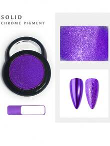 OBP C & G OBP Polvo Efecto Espejo para Uñas - 24 Colores a Elegir - Morado - Ver 1