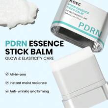 0.33盎司 KOEC PDRN精华棒，颈部及眼部紧致PDRN胶原蛋白多功能保湿棒，补水、抚平、紧致、淡化皱纹，质地轻盈 - 銀色膏蠟棒 - 查看 3