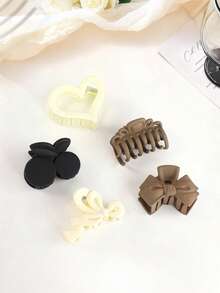 Set elegant de 8-9 agrafe de păr pentru mireasă, care prezintă farmecul feminin, agrafe de păr pe jumătate cocționate fixate la spate, agrafe de păr drăguțe, agrafe de păr spiralate fixate la spate, potrivite pentru diferite volume de păr, gheare de păr și accesorii, potrivite pentru orice tip de păr, cadou de sărbători