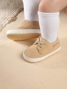 0-1 Year Old Infant Toddler Shoes, Soft Bottom Casual Shoes For 3-6-12-18 Months Infants - Apricot - View 3