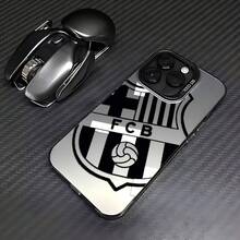 Funda para Teléfono Fútbol B-Barca Compatible con for  17, 16E, 16, 15, 14, 13, 12, 11 Mini, Pro, Max, Air, X, XR, XSMAX, 8, 7 Plus, con Cubierta Trasera Mate Anticaídas.¡Elige tu equipo! - Color mezclado 1 - Ver 8