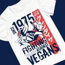 046 Grendizer Camiseta Vegana ufo robot, mecha, actarus, venusia, maria, procton, rigel.jpg220g WoM-en's 100% Cotton T-Shirt - Feminine and Comfortable FiT-Suitable for all people, whether woM-en or M-enhigh-quality durable fabric suitable for all seans,ft to the touch but built to lastBreathabletops woM.en fall outfiT.S for woM.en vaC.Ation outfiT.S woM.en halloween costume - Blanco - Ver 1