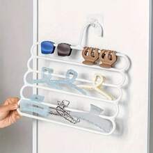 3pcs Multi-Function Wall Mounted Hairpin, Jewelry & Accessory Storage Rack - Large Capacity Storage Solution, With Multiple Hooks, Suitable For Home And Dorm, Plastic Material, No Power Required, Hanging Jewelry Organizer, Space-Saving Design, Sturdy Hooks, Easy Installation, Fashionista