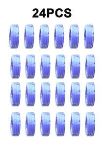 48/24/16/8件套行李箱轮套，包包挂饰，行李箱轮保护套，适用于8轮旋转行李箱，耐磨防噪音行李箱套，旅行必备配件