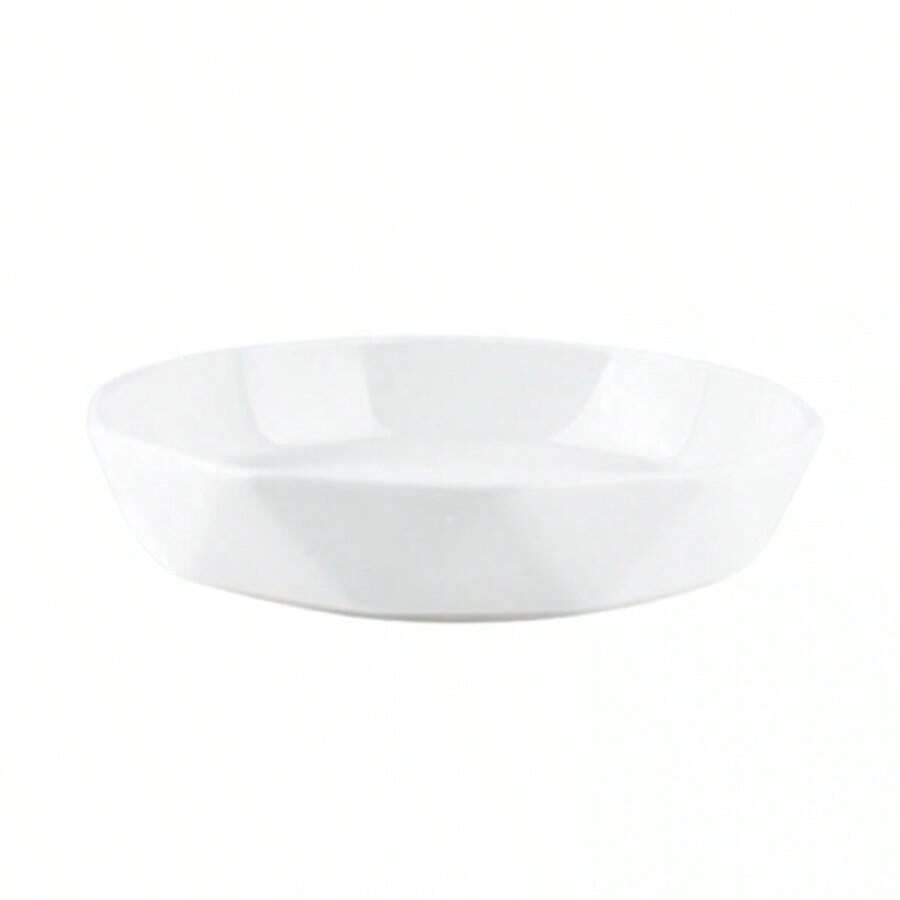 placa plana de diamante de 8 pulgadas - Blanco - Ver 1
