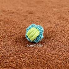 Pet Supplies: Durable Chew Cotton Rope Toy Set For Teeth Grinding And Cleaning - Rope Knot Ball Dog Toys - Multicolor - View 10