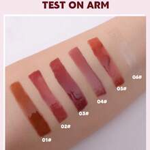 beauty glazed 唇油唇彩套装，有色唇彩油，丰盈保湿滋养双唇，持久清新柔滑唇部护理 - #101 - 查看 7