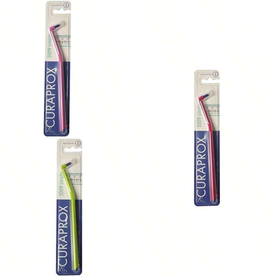 Curaprox CS 1009 - cepillo para polvo de dientes especial para implantes, aparatos ortopédicos y encías(default) - Multicolor - Ver 1