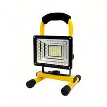 1pc Ultra Bright LED Portable Work Light With Bracket, USB Rechargeable, Adjustable Brightness, IP65 Waterproof, Suitable For Camping, Night Markets, Warehouses, Construction Sites, And Power Outages - Multicolor - View 1