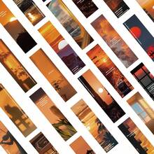 10张/20张/30张随机装，30张柔和日落渐变系列极简文具创意书签，适用于日记、DIY - 彩色 - 查看 3