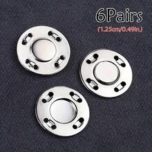 4/6/12 对缝纫按扣，隐形磁性按扣，适用于口袋、缝纫、工艺品、手提包、服装、DIY 项目 - 彩色 - 查看 25