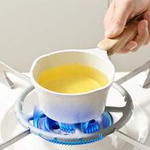 1个装牛奶锅，小麦秸秆不粘锅，家用辅助食品锅，迷你煎锅，专用倒油加热小锅，不粘酱油锅，牛奶锅，厨房方便面锅，适用于电磁炉和燃气灶