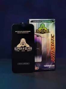 3pcs Black Diamond High Definition Screen Protector, Compatible With IPhone 17/17Air/17Pro/17Pro Max/16/16Pro/16Plus/16Pro Max/15Pro/14Plus/13/12/11 - Full Coverage Anti-Fingerprint Tempered Glass Film, Electroplated Process, Anti-Dust, Phone Screen Protector, Screen Protector, Phone Accessories - Black - View 6