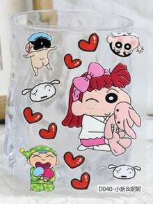 New Crayon Shin-Chan Cartoon Cute Embossed Stickers, Waterproof Embossed Stickers For Decorating Mobile Phones, Tablets, Hand Accounts And Water Cups