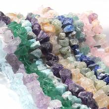1 hebra de colgante de piedras preciosas de cristal raras, piedras preciosas naturales y hermosas para hacer joyas, pulseras, aretes y accesorios DIY - Multicolor - Ver 4