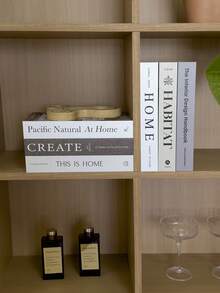 1pc/3pcs Set Vintage Style Decorative Books, Faux Books For Coffee Shop, Hotel Bookshelf Decor, Photography Props, Movie/Video Conversion Models, High-End Aesthetic Antique Replica Books For Room Decor - Nhiều màu - Xem 2