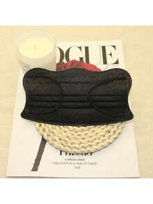 10pcs/20pcs Large Butterfly Shaped Masks, Women's High-Value Wavy Cloud V-Shaped Face Enhancing Small Masks