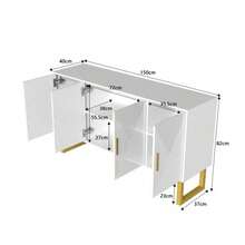 Storage Cabinets - White - View 9