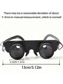 3-In-1 Eyeglasses Style Binoculars, Compact Portable Multi-Optical Device With Adjustable Eyepiece, Suitable For Hunting, Birdwatching, Fishing - Precision Optics, Integrated Design (No Bulk) - Multicolor - View 4