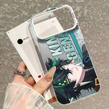 Funda para teléfono con diseño de personajes de . Compatible con teléfonos ,  17,  16 Pro Max,  15 Pro Max,  13 y  12. Fabricada en TPU para una protección eficaz contra golpes y caídas. Un regalo ideal para familiares, amigos, seres queridos, parejas y para Navidad. - Plateado - Ver 4