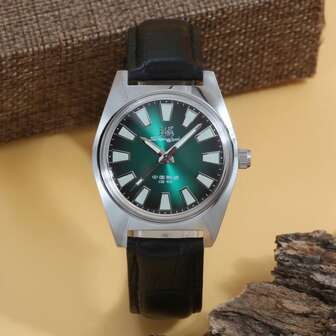 Shanghai 36MM Hand-Wind Mechanical Watch 7120 Waterproof Bauhaus Design Watch For Men Wholesale