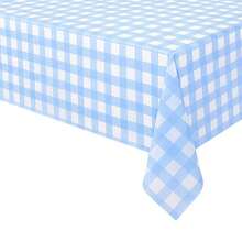 1pc Disposable Checkered Tablecloth, Thick Waterproof Oilproof Table Cover, Suitable For Birthday Party, Picnic, Family Gathering, Daily Party Use - Multicolor - View 7