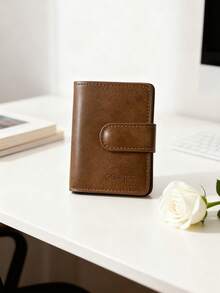 男士大容量多卡位信用卡钱包，小巧便捷透明驾驶证卡夹 - 彩色 - 查看 3