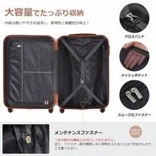 SSサイズ 機内持ち込み キャリーケース スーツケース キャリーバッグ TSAロック搭載 小型 2日 3日 - グレー + ABS+PC1 - チェックする 5