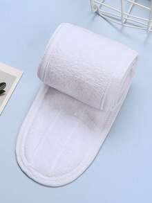 4/3/2/1 Pcs Headbands, Makeup Headbands, Stretchy Terrycloth Headbands, Suitable For Sports, Yoga, Shower, Adjustable SPA Facial Care Headbands, Shower Makeup Headbands With Soft Towel Women Hair Accessories - Pink - View 17