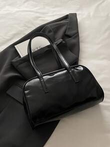 New Luxury Versatile PU Tote Shoulder Bag, Suitable For Travel, Shopping, Commuting