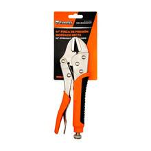 Abrazaderas de metal de mandíbula recta de 10 pulgadas con mango antideslizante para uso de artesanos, hogar y taller - SW-8102021HT - Ver 7