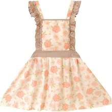Aprons - 2 to 5 Years Old + Rosa/Gris - View 2