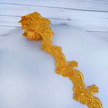 Accessori per abbigliamento in pizzo idrosolubile con codice a barre in poliestere versatile, prodotti dal produttore per ricamo computerizzato, orlo di gonna, tende, biancheria da notte - Multicolore - Visualizzare 17