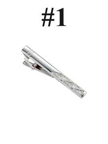 Men's Tie Clip Set, Suitable For Regular Ties, Weddings, Business Ties, Etc.