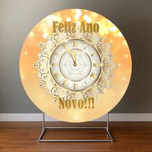 Round Party Panel Easy To Wear With Elastic Decoration 1.50m New Year New Year's Eve - ANV077 - Xem 2