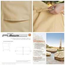 Veranda Patio Cubierta refrigeradora para Patio con Ruedas de 80 Cuartos de galn - Poliéster - Ver 1