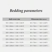 三件套床上用品，缎面条纹设计，优雅纯色，110克高密度，100%超细纤维，柔软舒适，适用于卧室、宿舍、酒店，可机洗，包含（被套*1，枕套*2），不包含（被芯，枕芯）。 - 白色 - 查看 3