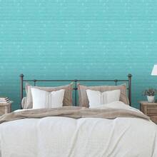 30PCS 3D Wall Panels Peel And Stick Faux Brick Wallpaper Pink Self Adhesive Foam Brick Paneling Faux Stone Wall Panels 30PCS, Pink - 11件+藍色 - 查看 4