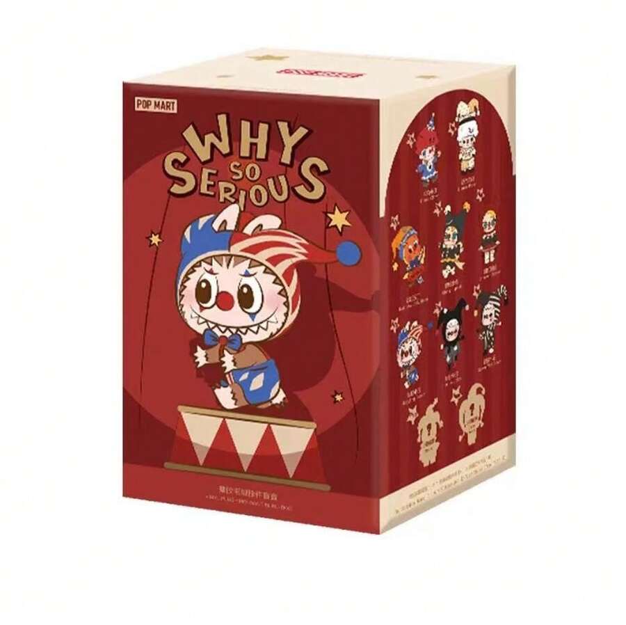 Pop Mart WHY SO SERIOUS Series Resin Halloween Fleece Hanging Blind Box Gift - XCBB - View 1
