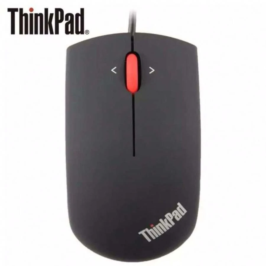 Lenovo 联想ThinkPad有线鼠标，USB光电鼠标，适用于办公、家庭、笔记本电脑、ThinkPad，1.2米线缆，官方标准配置