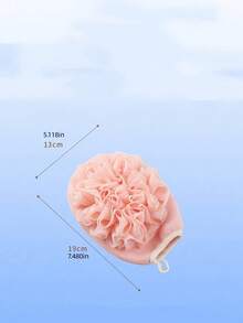 1/2件装沐浴手套和去角质毛巾，双面可用，家用浴室清洁工具，夏季必备家居生活/浴室/浴帘及配件/手套 - 彩色 - 查看 4