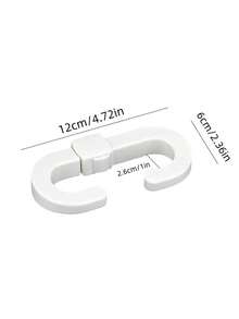 1个婴儿安全可调节门锁 - 易于安装的橱柜和抽屉安全锁，防夹手、防意外开启，设计时尚耐用