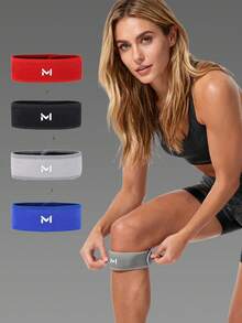 MASEDA Un par de correas de soporte con cordones o rodilleras ajustables para hombres y mujeres, un tipo de rodillera para correr adecuada para diversos deportes como ejercicio, baloncesto y tenis. - Multicolor - Ver 9