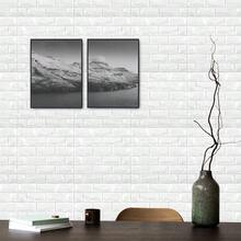 30PCS 3D Wall Panels Peel And Stick Faux Brick Wallpaper Pink Self Adhesive Foam Brick Paneling Faux Stone Wall Panels 30PCS, Pink - 30個+白色 - 查看 3