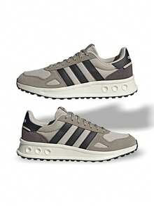 Adidas Giày thể thao Run 84 thoáng khí, nhanh khô, đế chắc chắn, thể thao ngoài trời cho nam màu xám/đen JI4869 - Xám/Đen - Xem 2