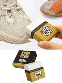 1pc Magic Shoe Cleaner Eraser - Stain And Dirt Remover For Sneakers, Synthetic Leather, And Clothing; Suede And Synthetic Leather Shoe Cleaning Product - Durable Rubber Brush, Simple And Gentle, 1/2/3/4-Piece Set, Convenient For Home And Travel, Suitable For Living Room, Bedroom, Bathroom, Kitchen, And Toilet. - Multicolor - View 5
