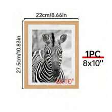 1/3件装相框，可用于墙面和桌面展示，适用于桌面艺术装饰、生日派对装饰、家居客厅办公室装饰、母亲节新年复活节礼物，黑色，长方形，不含照片，毕业礼物 - 棕色 - 查看 9