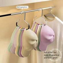 Minimalist Clothes Hanger, Combining Aesthetics And Practicality! Matte Finish + Muted Color Palette, Suitable For Various Home Decor Styles. Rounded Edges Prevent Snagging, Discreetly Hang Daily Clothes, A Refined Storage Solution For A Tidy And Visually Appealing Wardrobe.
